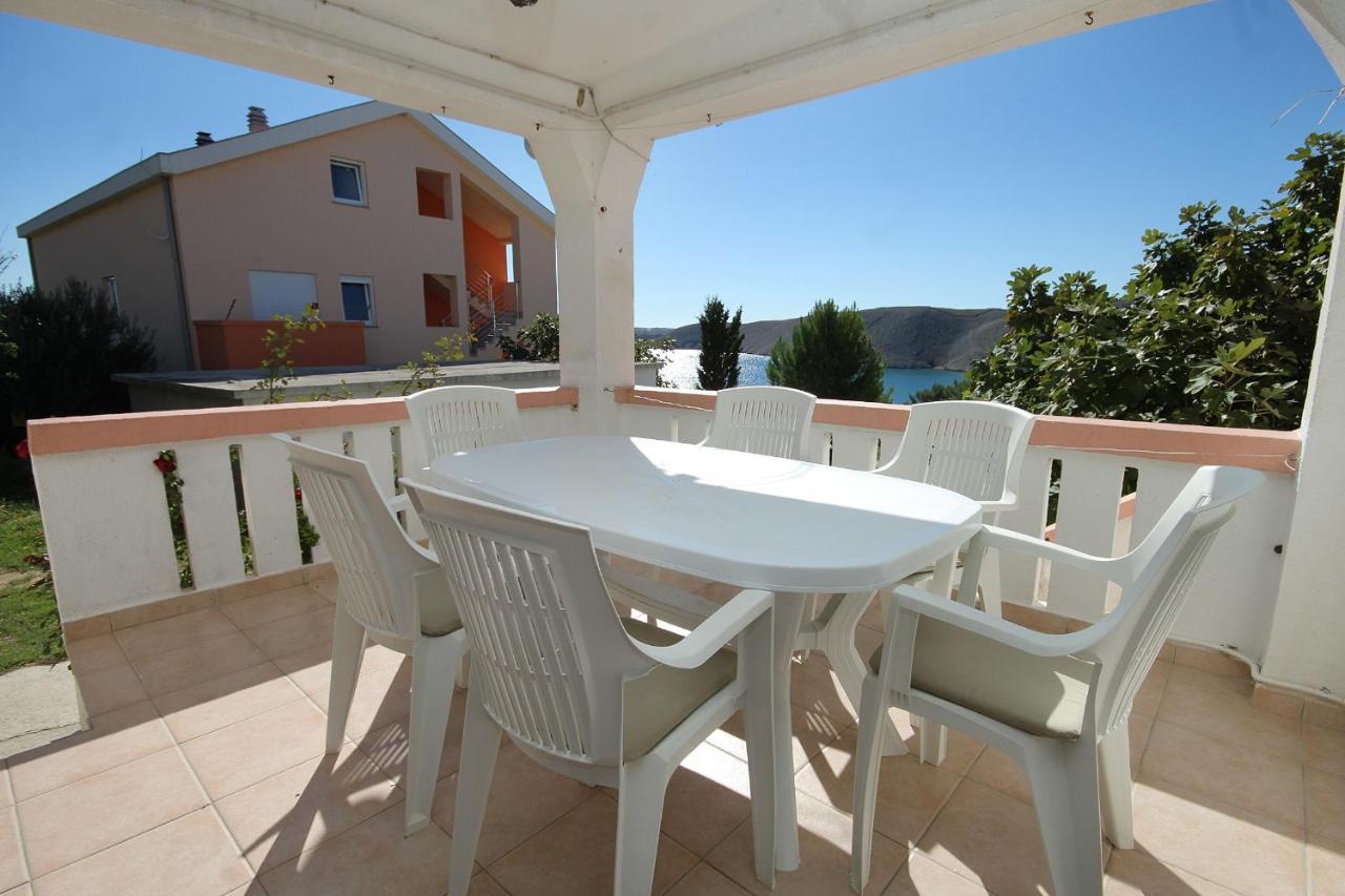 Family Friendly Seaside Apartments Vlasici, Pag - 4319 Luaran gambar